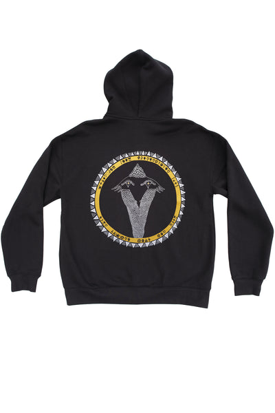 Snakebird Gold Pikeletcycle Gang Zip Up Men's Hoody