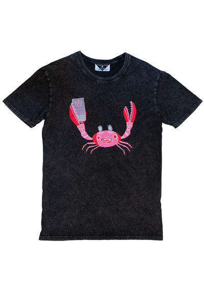 The Certified Crab Guides of Klah Men's Stonewash Tee