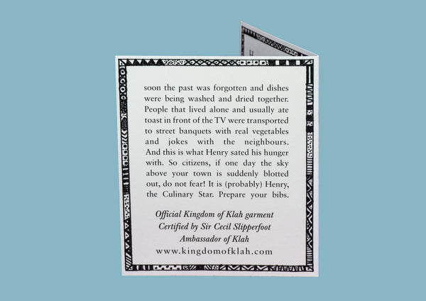 Henry the Culinary Star Men's Sovereign Tee Black/Silver