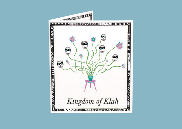 Kingdom of Klah Burglavorous Illustration Tshirt Story Card
